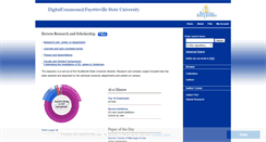 Desktop Screenshot of digitalcommons.uncfsu.edu